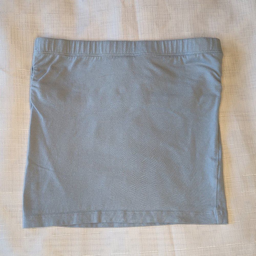 Zenana Outfitters Light Blue Tube Top‎ Small